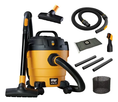 Aspirador de Pó e Água WAP GTW 10 1400W de Potência com Bocal de Sopro.  -  R$ 233,77