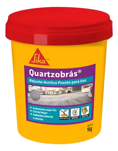 Rejunte Acrílico Quartzobrás - Verde Aquarium 1kg   -   R$ 70,95