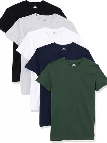 Camiseta Básica blusa slin tshirt Slim Cotton Pima | Ajustada | Regular | Minimalista Malha Premium  -  59,41