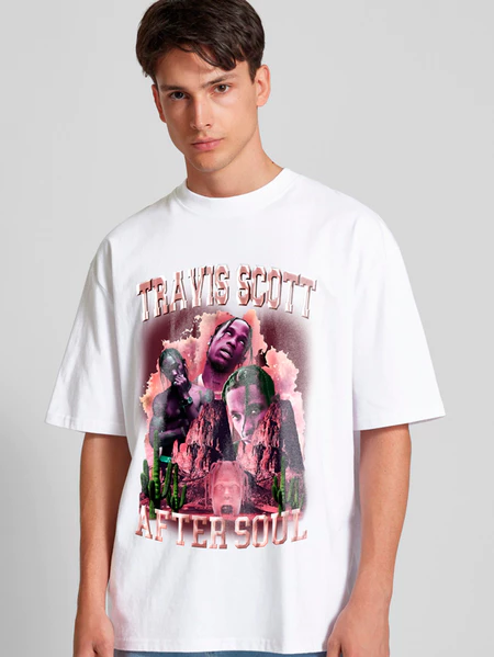 Camiseta Plus Size AfterSoul | Astroworld | Streetwear | 100% Algodão | Oversized | Travis Scott  -  59,90