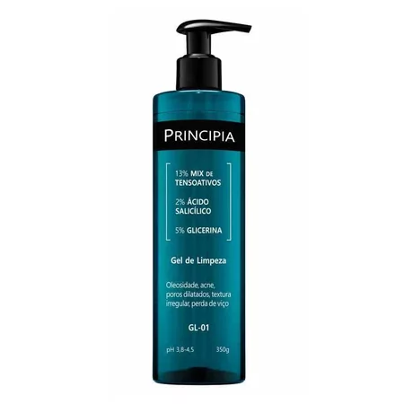 Gel de Limpeza Principia 2% Ácido Salicílico + 5% Glicerina com 350g   -   48,60